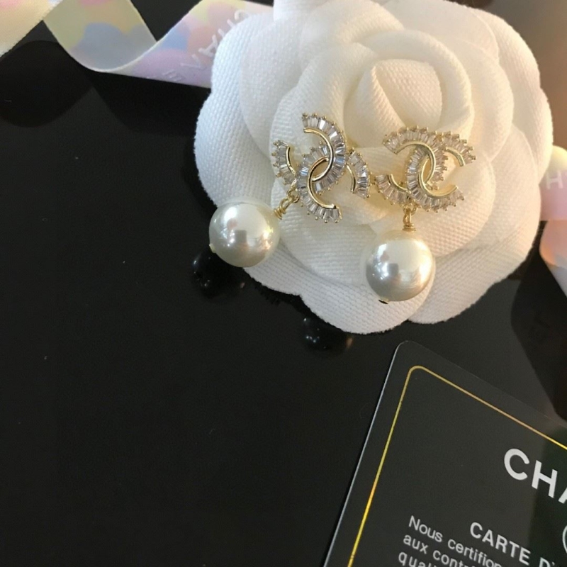 Ch*el earrings